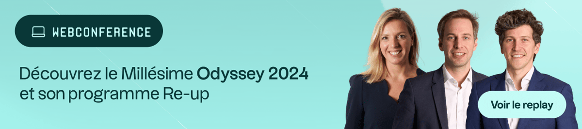 Voir le replay de la webconférence sur le Millésime Odyssey 2024 et son programme Re-upOdyssey