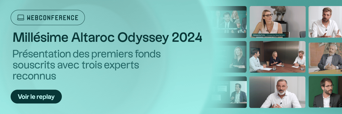 Voir le replay de la webconférence de la présentation des premiers fonds souscrits du Millésime Odyssey 2024